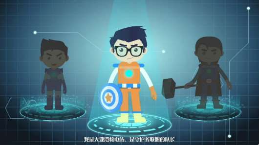 守护者联盟-三兄弟【核电安全动画片】(图1)